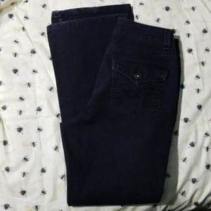 Nine West black 6/27 short jeans